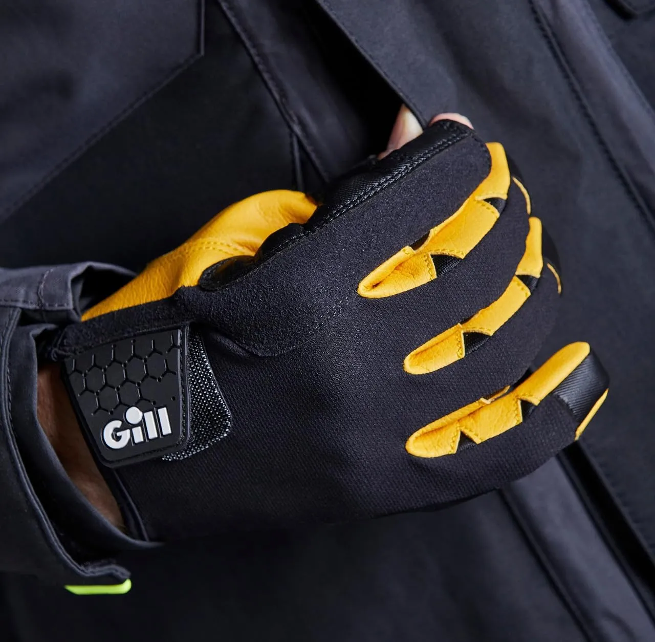 Gill Long Finger Pro Sailing Gloves - Sailing, Paddle & Board Sports, Kayaking or Windsurfing