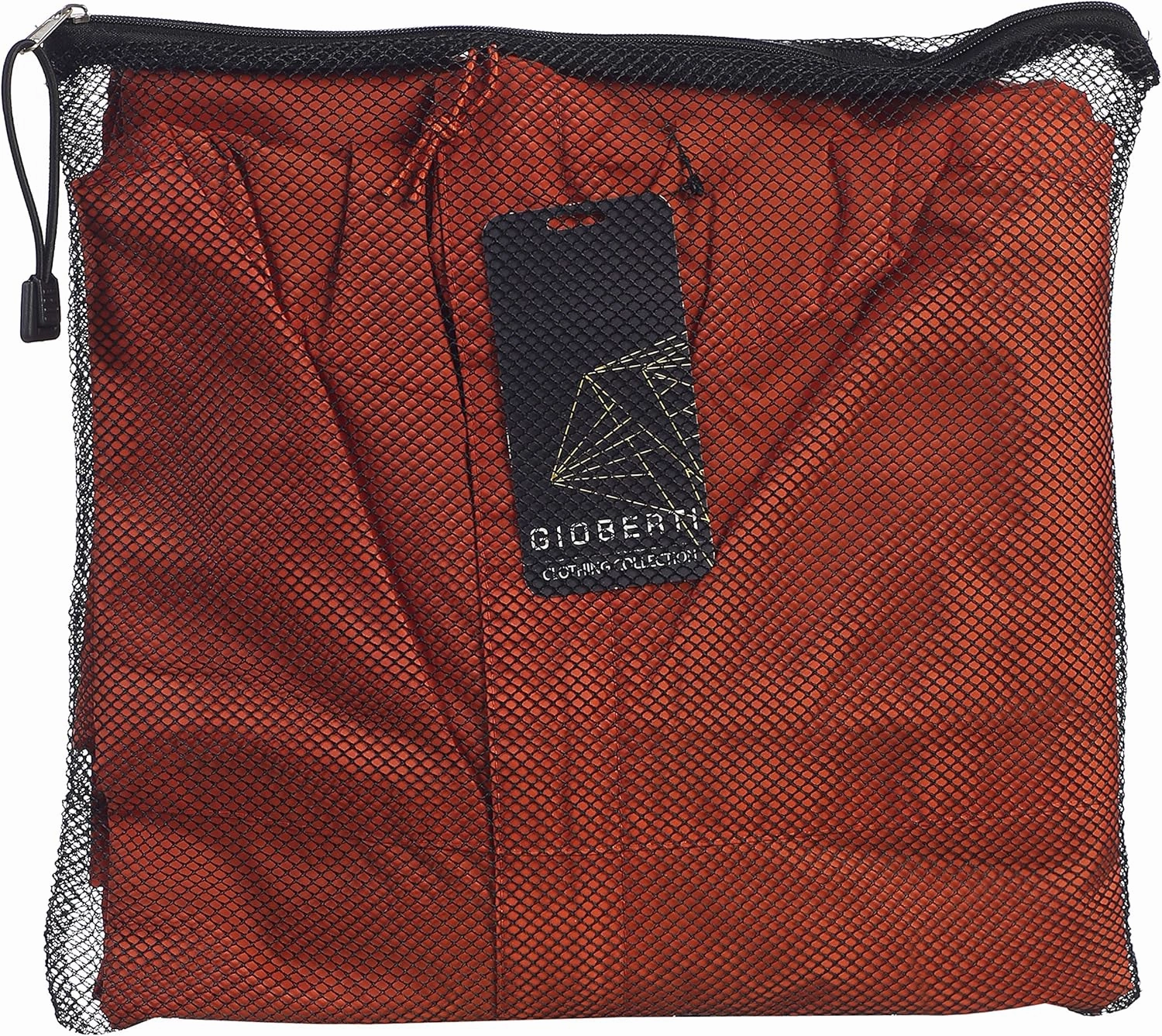 Gioberti Men's Waterproof Rain Jacket With Mesh Lining and Carrying Bag