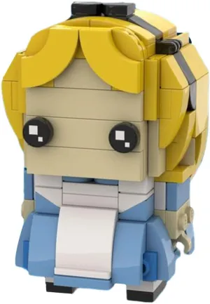 Girl Alice Character from Film 192 Pieces Building Toys Set MOC Build Gift for Age 18 
