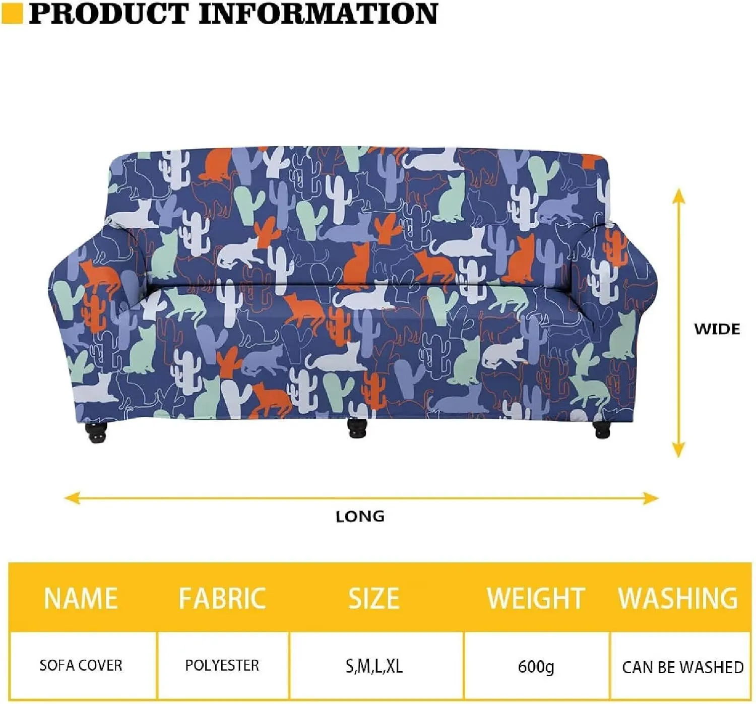 GLENLCWE Love Heart Dog Paw Print Soft Sofa Cover/Couch Cover/Sofa Slipcover/Furniture Protector for 3 Cushion,Non Slip Home Decoration,Black Grey