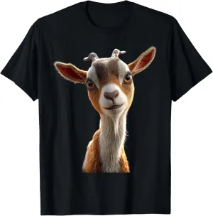 Goat Domestic Wild Goat Ibex Goat Love Cute Goats T-Shirt