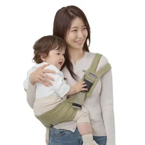 GOOSEKET 365 Toddler Carrier, 100% Cotton, Lightweight, Easy-to-USE, Portable, Suitable from 6-48 Months, Supports UP to 44LBS (Khaki)
