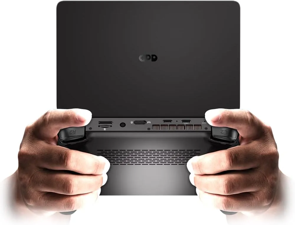 GPD Win Mini 2025 [Black-AMD AI 370-32GB 2TB] 7 Inches Mini Handheld Win 11 PC Video Game Console Gameplayer 1920X1080 Touchscreen Laptop Tablet PC