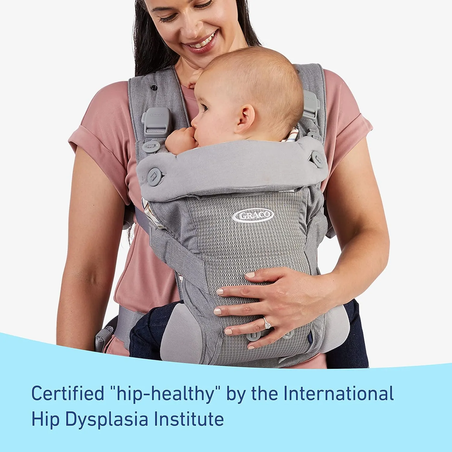 Graco® Cradle Me™ Lite 3-in-1 Baby Carrier, Deep Sea