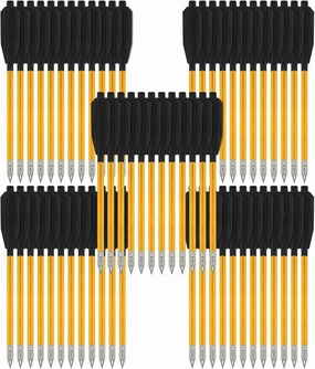 GUGULUZA Crossbow Bolts, 6.3'' Aluminium Crossbow Bolts Mini Archery Arrows for 50-80 lbs Hunting Fishing Pistol Crossbow Precision Target Practice