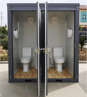 Handicap-Accessible Portable Restroom for Disabled, Outdoor Mobile Toilet for Concerts, Conventions, Construction, Sporting Events