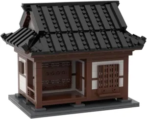 Hanok Traditonal Korean House Building Blocks Set for Adults, Architecture Korean Style Street View Toy Set, Home Décor Model Gifts for Lovers of Korean, Kids, Girls, 613 Pcs