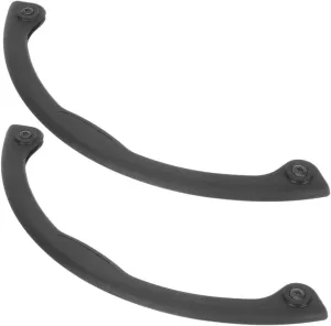 Happyyami Rubber Edge Protectors for Snowboard 2pcs Deck Guard Strips Shock Absorbing Tail Edge Guard