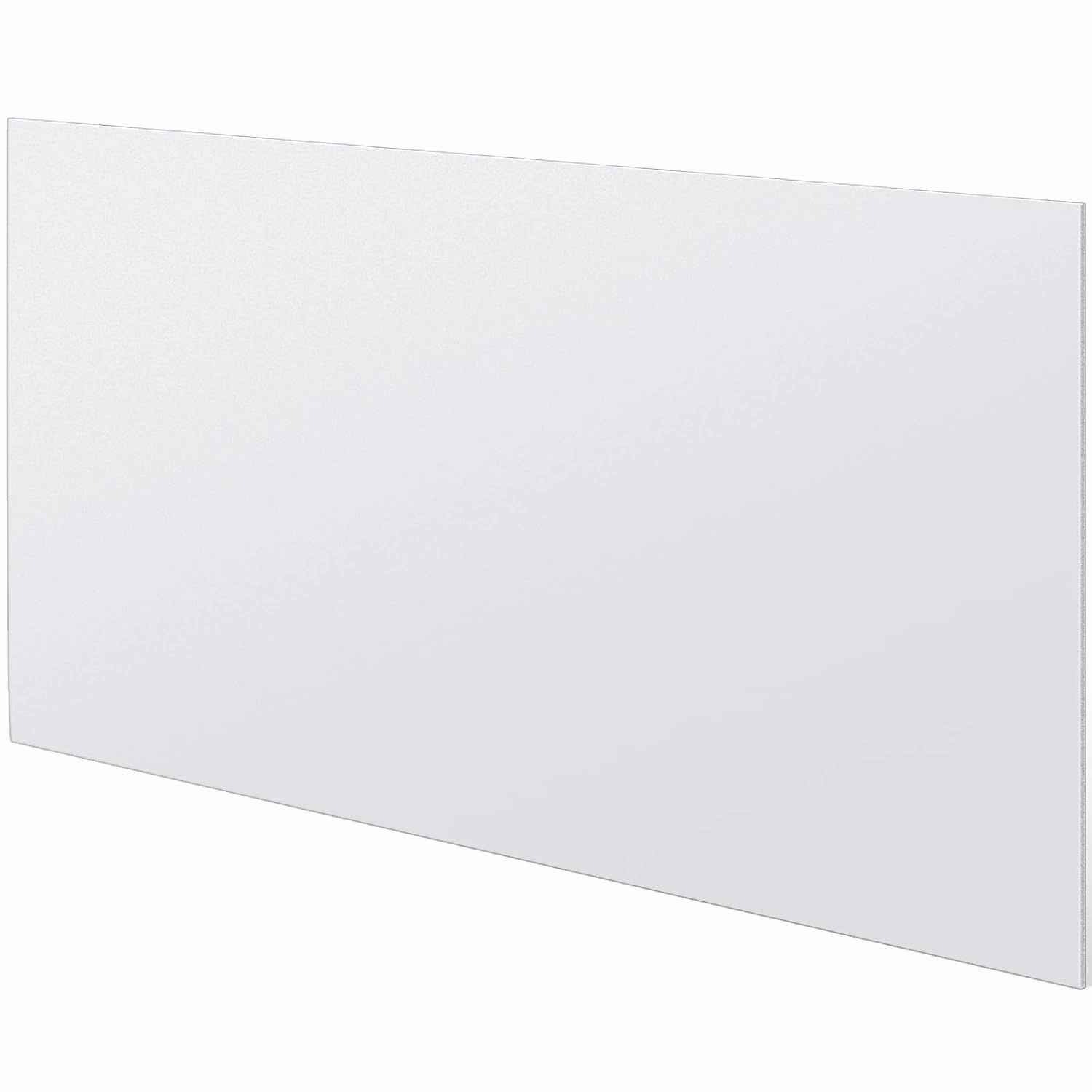 HDPE Sheet 1/4" Thick 24 x 48 Inch, HDPE Plastic Sheet High Density Polyethylene Board Flexible Solid Plastic Block for DIY Projects Crafts Machining Home(White)