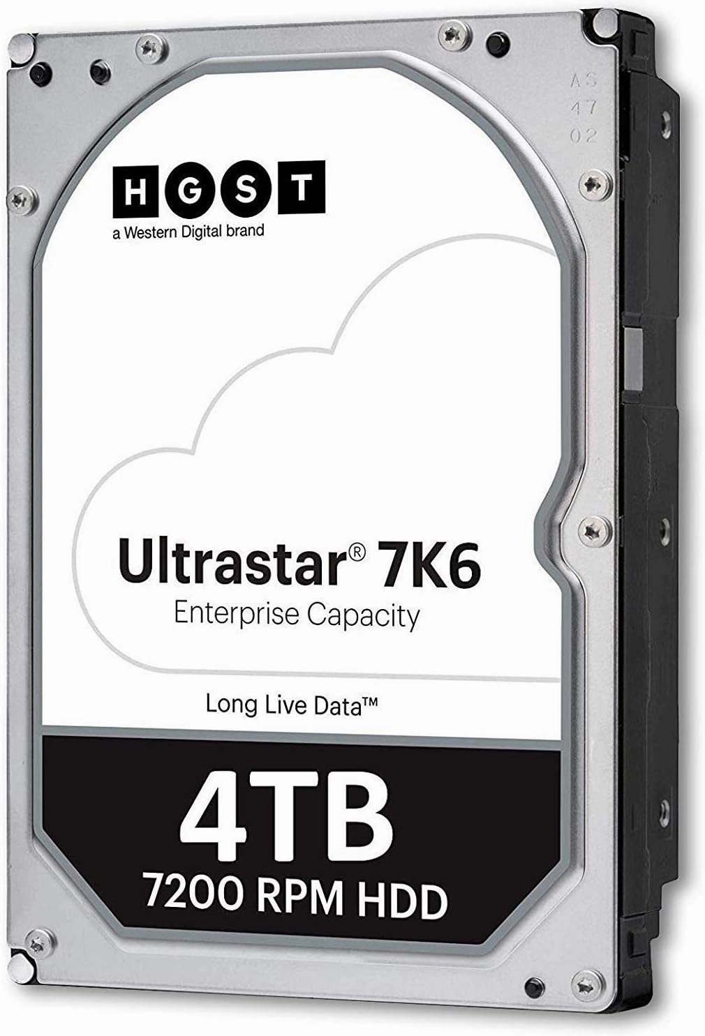 HGST Ultrastar 7K6000 4TB 7200 RPM 512e SAS 12Gb/s 128MB Cache 3.5-Inch Enterprise Internal Hard Disk Drive - HUS726040AL5210 (0F22795)
