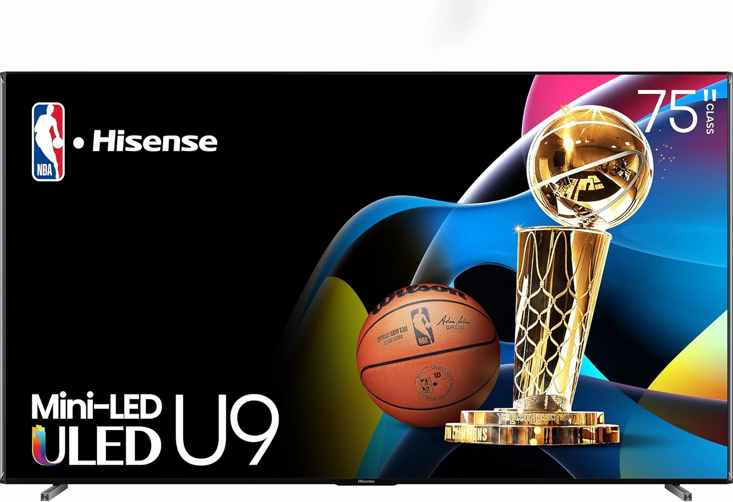 Hisense 75-Inch Class U9 Series Mini-LED ULED 4K UHD Google Smart TV (75U9N, 2024 Model) - QLED, Native 144Hz, Full Array Local Dimming, Game Mode Pro, Alexa Compatibility, 480 Motion Rate (Renewed)
