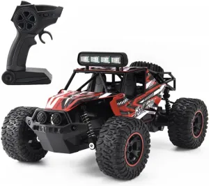 Hobby RC Car, 36 KPH High-Speed 4WD RC Truck, 2.4 GHz Remote Control Car, All-Terrain Electric Vehicle, TDLORRC001R