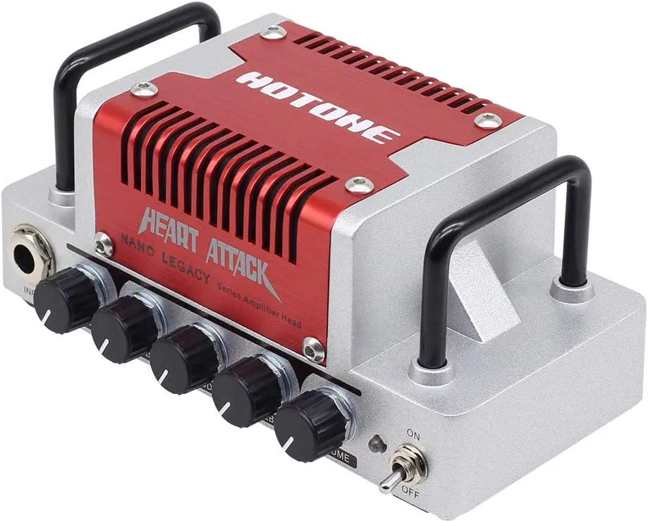 Hotone Heart Attack Mini Guitar Amplifier Head, 5 Watt