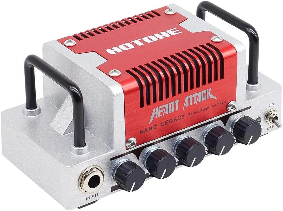 Hotone Heart Attack Mini Guitar Amplifier Head, 5 Watt