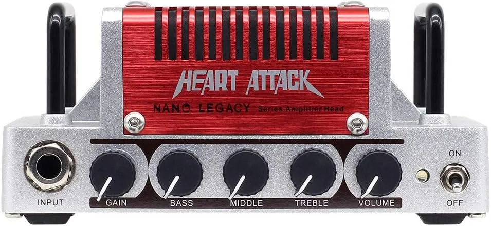 Hotone Heart Attack Mini Guitar Amplifier Head, 5 Watt