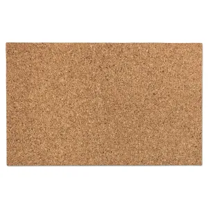 Iceberg iDesign Frameless Cork Bulletin Board with Band, Home or Work Office Accessories, 24” W x 38” L x 1.56” H