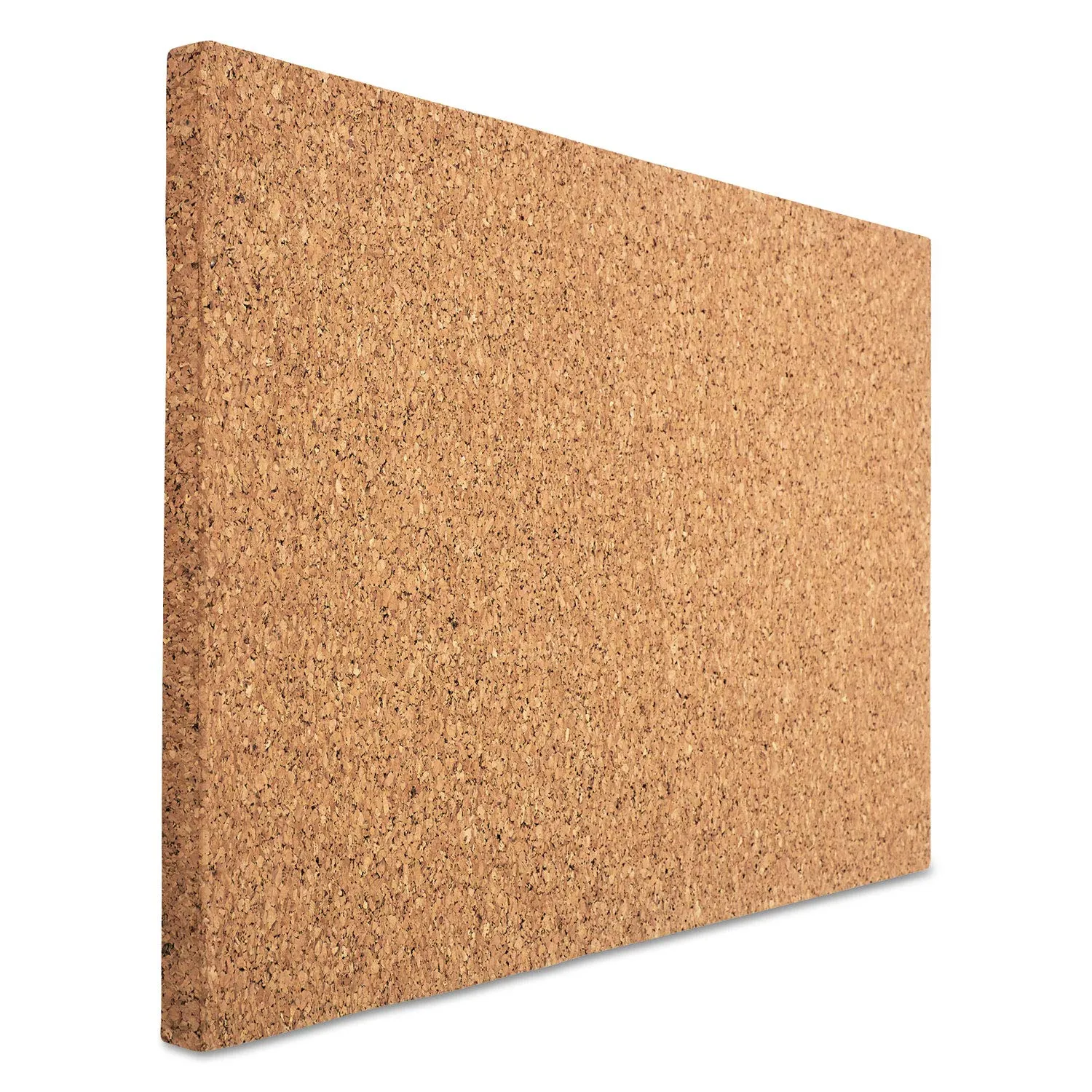 Iceberg iDesign Frameless Cork Bulletin Board with Band, Home or Work Office Accessories, 24” W x 38” L x 1.56” H