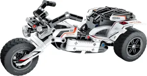 iM.Master Pull Back Racing Motorbike, 198 Piece (Can Combine with 5813)