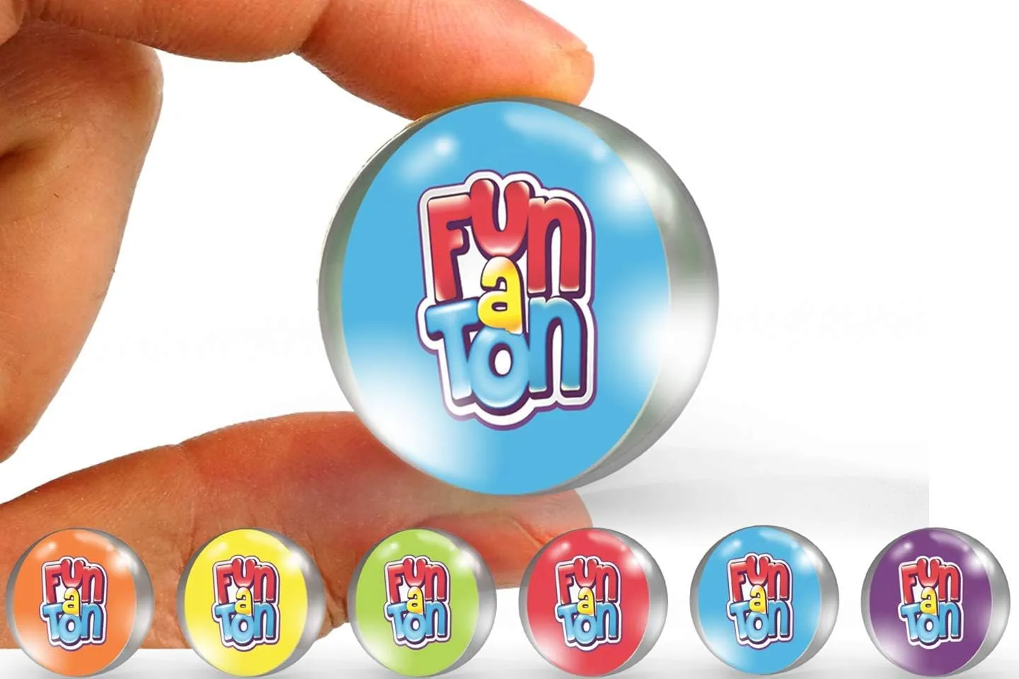 JA-RU Original Bloonies Plastic Bubbles Kids Toys (24 Pack, 192 Tube) Blow up Balloons w/Straw. Retro Classic Fidget Toy Pack. Bulk Party Favors & Birthday Party Supplies. 774-24p