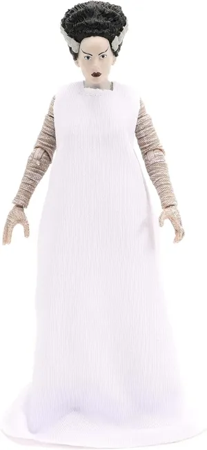 Jada Toys Universal Monsters 6" Bride of Frankenstein Action Figure, Toys for Kids and Adults, Black