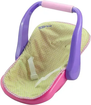 JC TOYS ADJUSTABLE CARRIER – Converts from Rocking Baby Carrier to Feeding Seat – Perfect for Children 2  , Pink , 16 inches