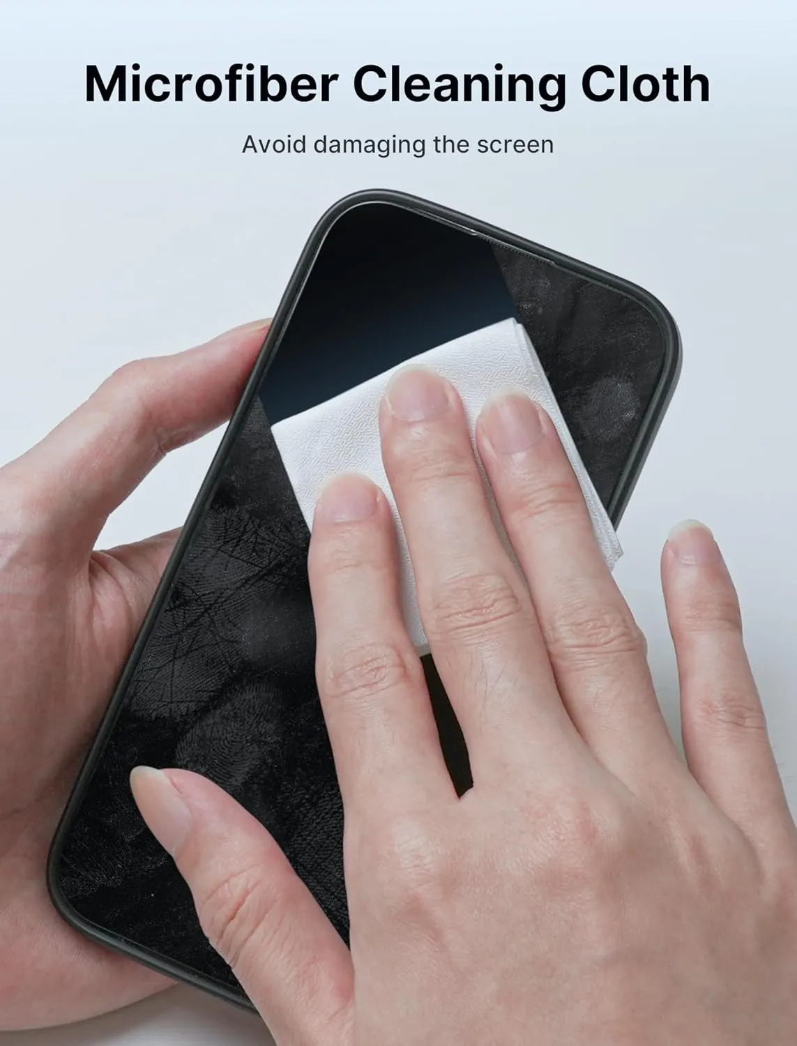 JSAUX Microfiber Cleaning Cloth (100 Total) for Steam Deck| Eye Glass Disposable Clean Cloth | Safe for Lens, Eyeglasses, Glasses, Screens, Cameras, iPad, iPhone, Cell Phone, LCD TV Screens and More