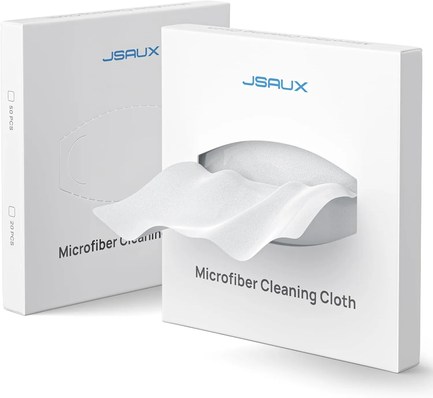JSAUX Microfiber Cleaning Cloth (100 Total) for Steam Deck| Eye Glass Disposable Clean Cloth | Safe for Lens, Eyeglasses, Glasses, Screens, Cameras, iPad, iPhone, Cell Phone, LCD TV Screens and More