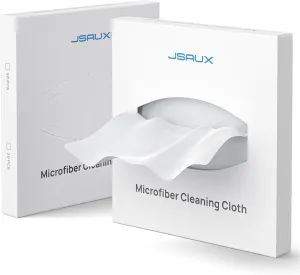 JSAUX Microfiber Cleaning Cloth (100 Total) for Steam Deck| Eye Glass Disposable Clean Cloth | Safe for Lens, Eyeglasses, Glasses, Screens, Cameras, iPad, iPhone, Cell Phone, LCD TV Screens and More