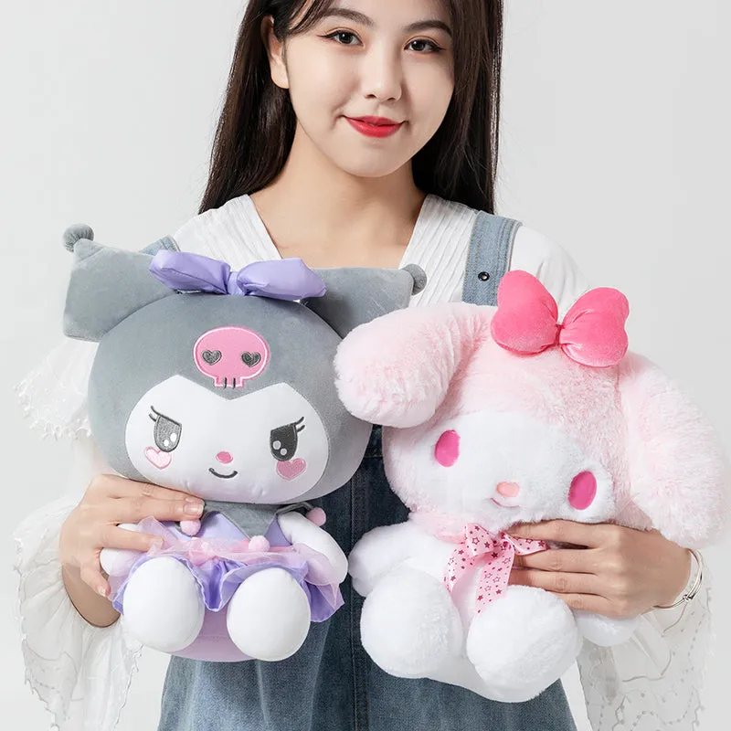 Kawaii My Melody Kuromi Pillow Plush Toy