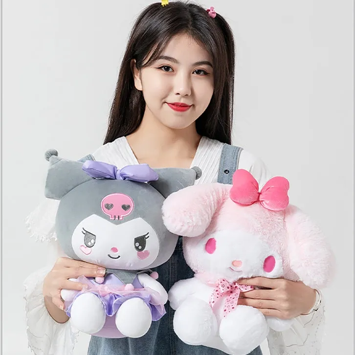 Kawaii My Melody Kuromi Pillow Plush Toy