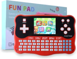 Kids Tablet/Baby Learning Pad with 102 Activities/Toddler Tablet with ABC/Words/Music/Math Interactive Educational Electronic Toys Gifts Handheld Game for Preschool Boys Girls Ages 3-12