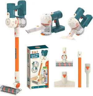 Kids Vacuum Toy Set - Real Working Toddler Cleaner Play Mop Children's Vacuum That Really Works Baby Cleaning Toys Included Toy Home Cleaning Products for Toddlers 1-3 Kids Vacuum