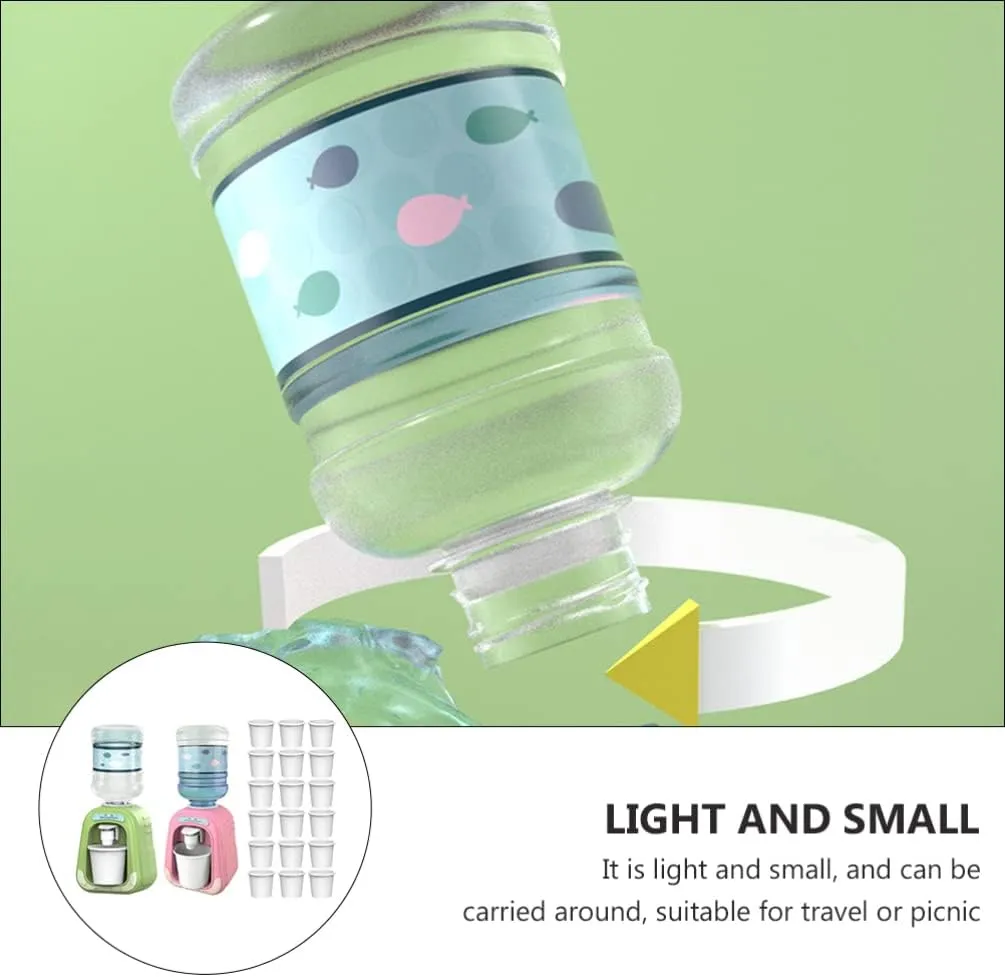 Kisangel Kids Toys - Little Girl Toys: Mini Simulation Water Dispenser & Fountain Set - Assorted Colors
