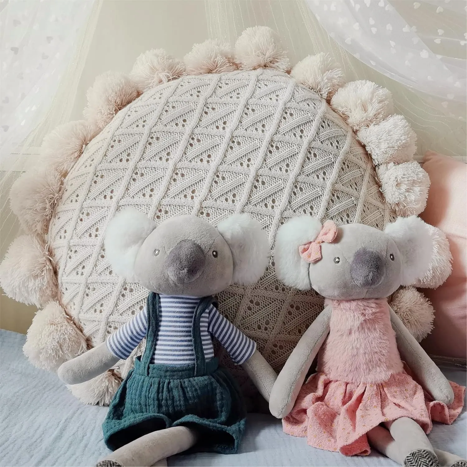 Koala Stuffed Animals for Girls,15.7" Girl Koala Plushies with Skirt,Cute Stuffed Animal for Girls