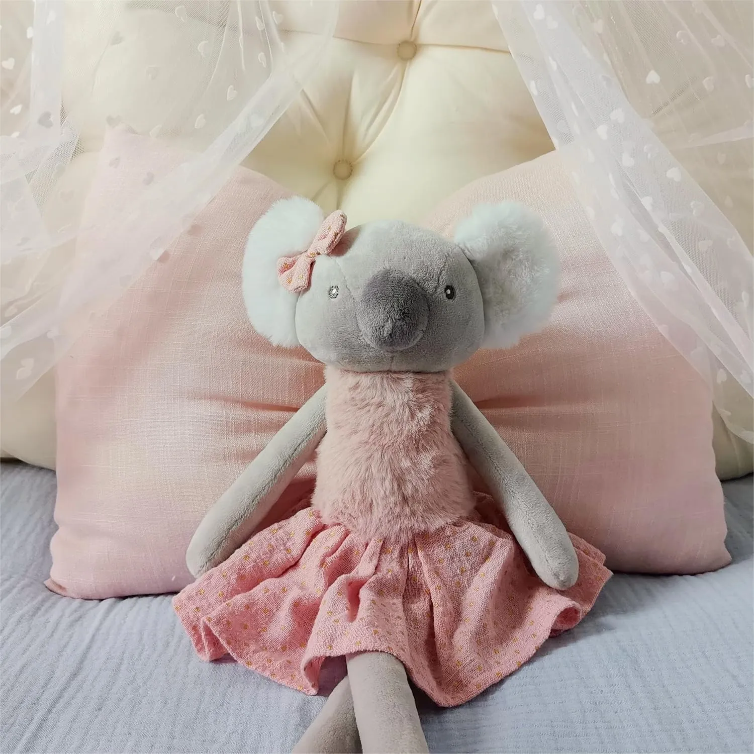 Koala Stuffed Animals for Girls,15.7" Girl Koala Plushies with Skirt,Cute Stuffed Animal for Girls