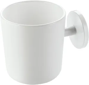 Koziol Cup Puck, Plastic Mug, Coffee Mug, 250 ml, Solid White, 3579525