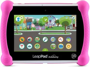 LeapFrog LeapPad Academy Kids’ Learning Tablet, Pink
