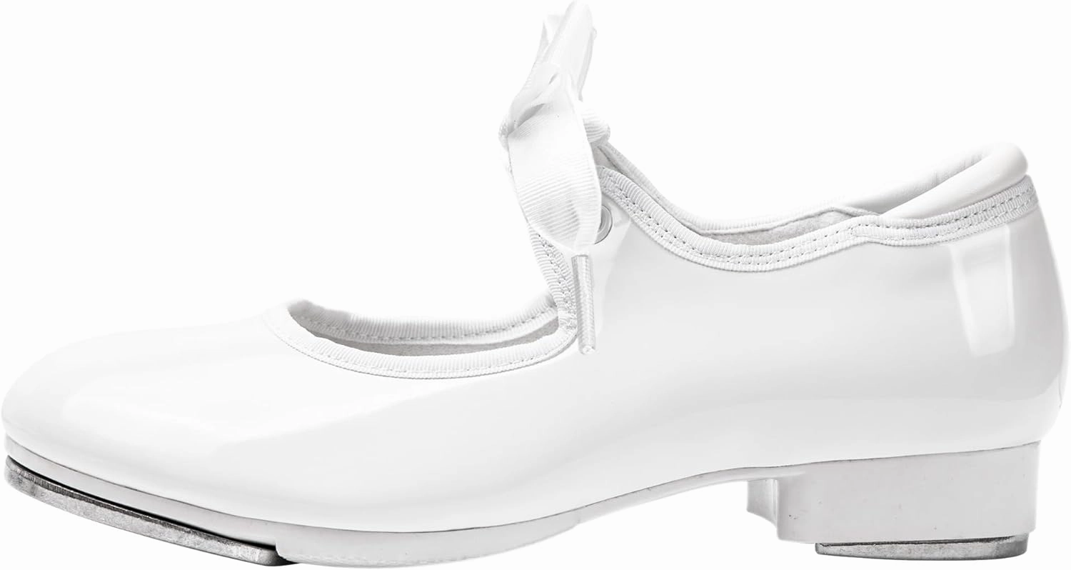 Linodes Leather/Patent Tap Shoe for Girls and Boys (Toddler/Little Kid/Big Kid)