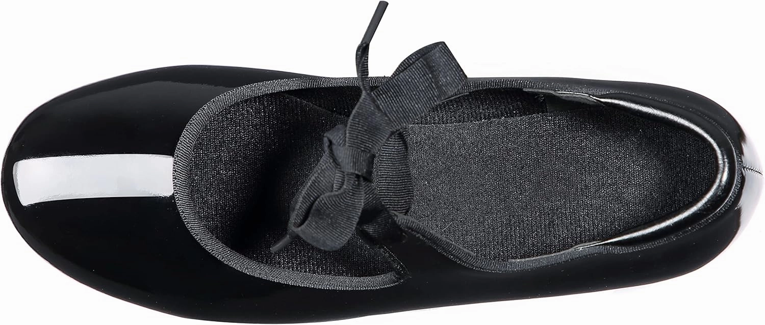 Linodes Leather/Patent Tap Shoe for Girls and Boys (Toddler/Little Kid/Big Kid)