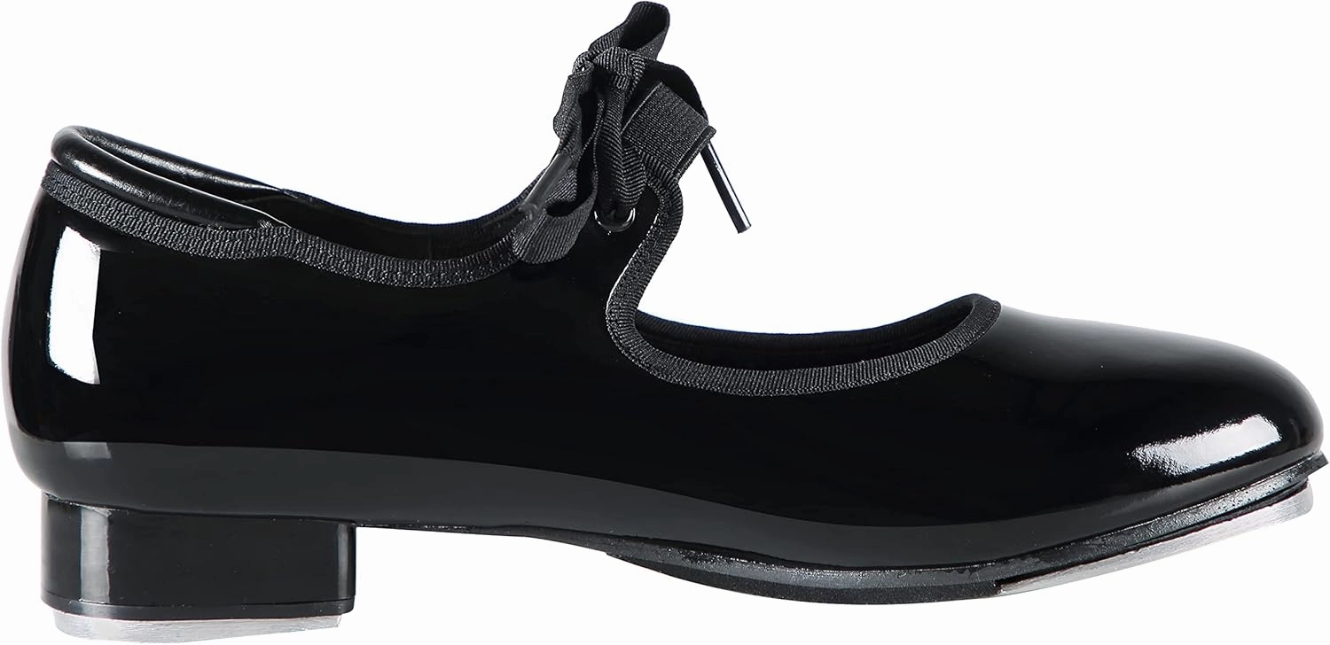 Linodes Leather/Patent Tap Shoe for Girls and Boys (Toddler/Little Kid/Big Kid)