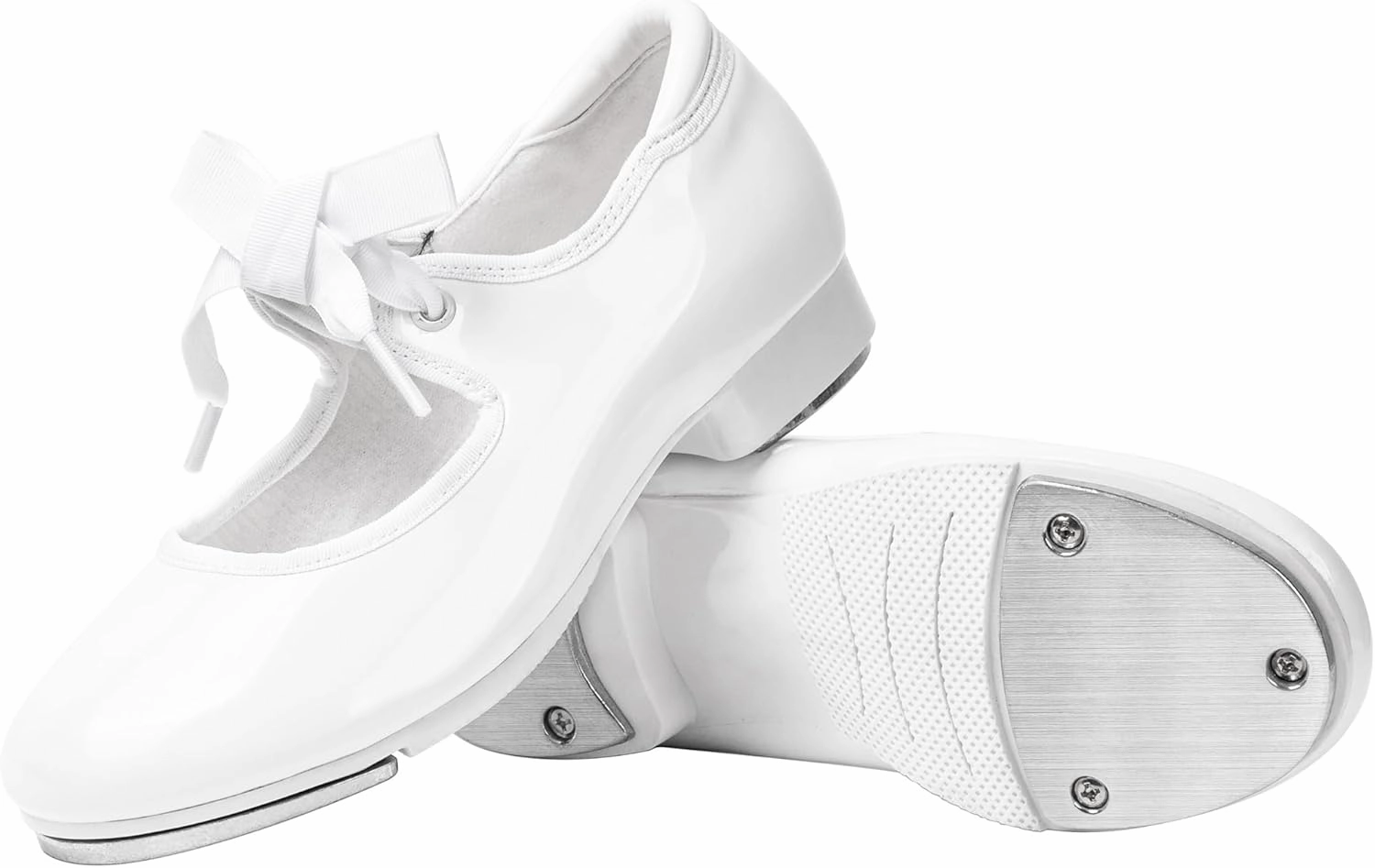 Linodes Leather/Patent Tap Shoe for Girls and Boys (Toddler/Little Kid/Big Kid)