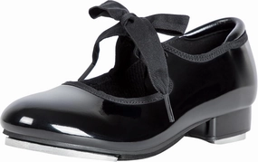 Linodes Leather/Patent Tap Shoe for Girls and Boys (Toddler/Little Kid/Big Kid)