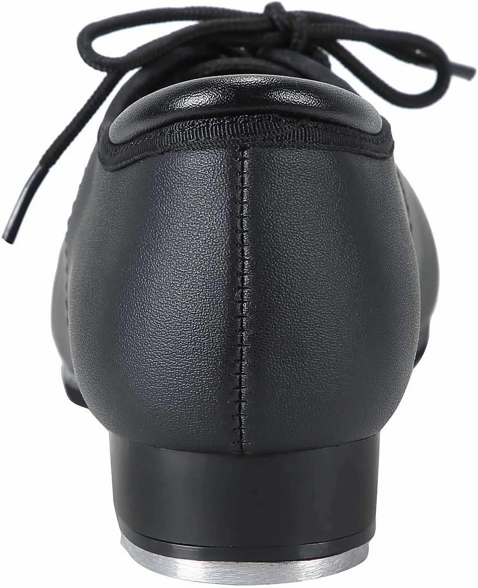 Linodes PU Leather Lace Up Tap Shoe Dance Shoes for Women and Men's Dance Shoes