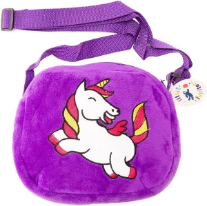 Little Jupiter Unicorn Over the Shoulder Bag - Purse for 4-5 - 6-7 - Purple
