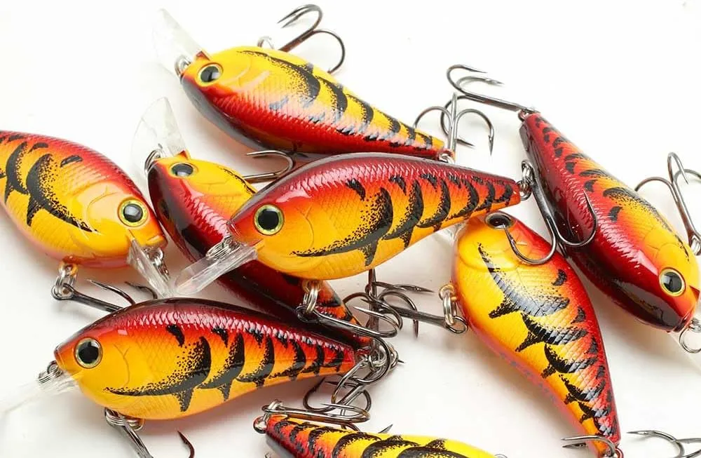 LUCKY CRAFT SKT MR, Squarebill Crank Action Freshwater Lake Bass Fishing Champion Bait