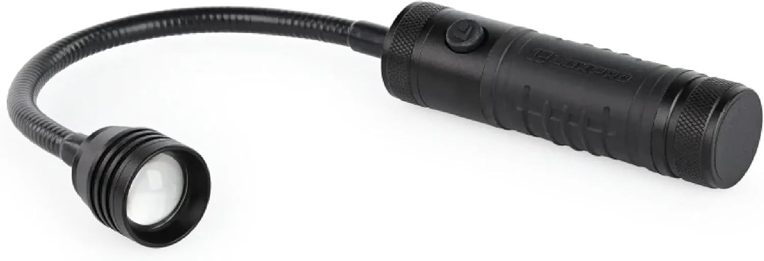 LUXPRO LP610 Flex-Light Flashlight - Compact, Flexible Flashlight with Magnetic Base - Features Tackgrip - Batteries Included