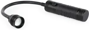 LUXPRO LP610 Flex-Light Flashlight - Compact, Flexible Flashlight with Magnetic Base - Features Tackgrip - Batteries Included