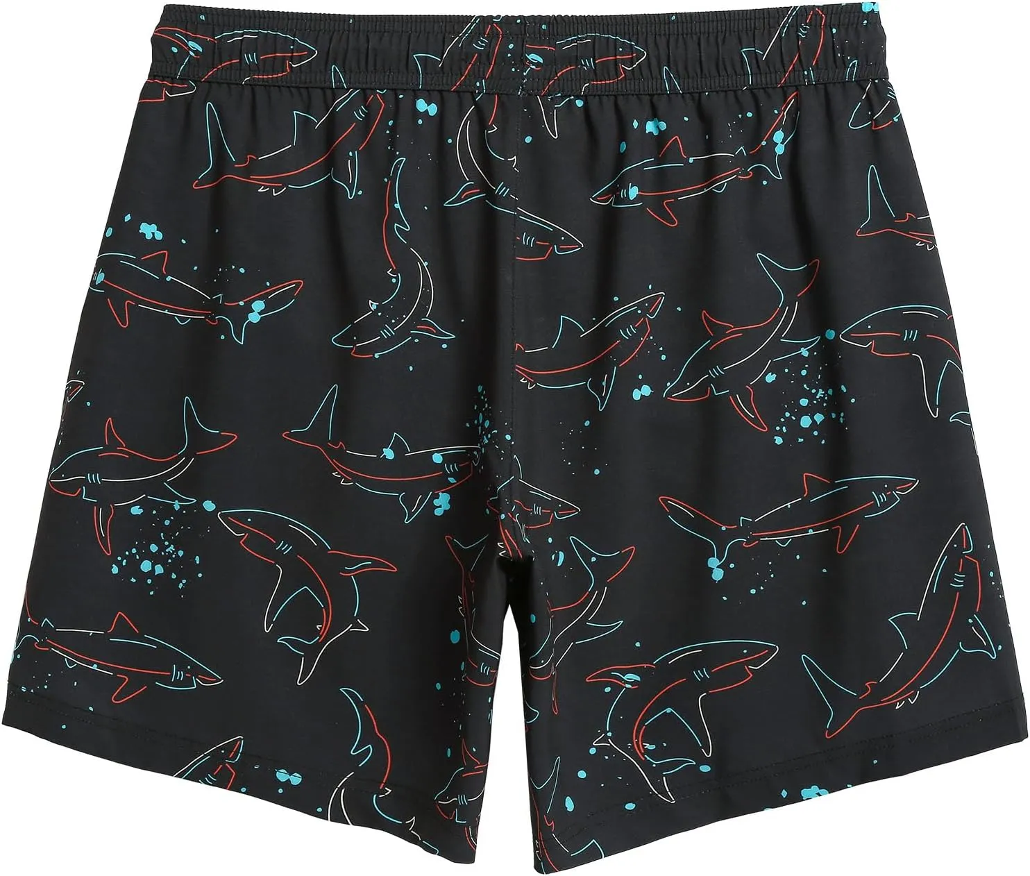 maamgic 7 Inch Mens Swim Trunks with Compression Liner Board Shorts with Zippered Pocket Bathing Suit for Beach Vacation