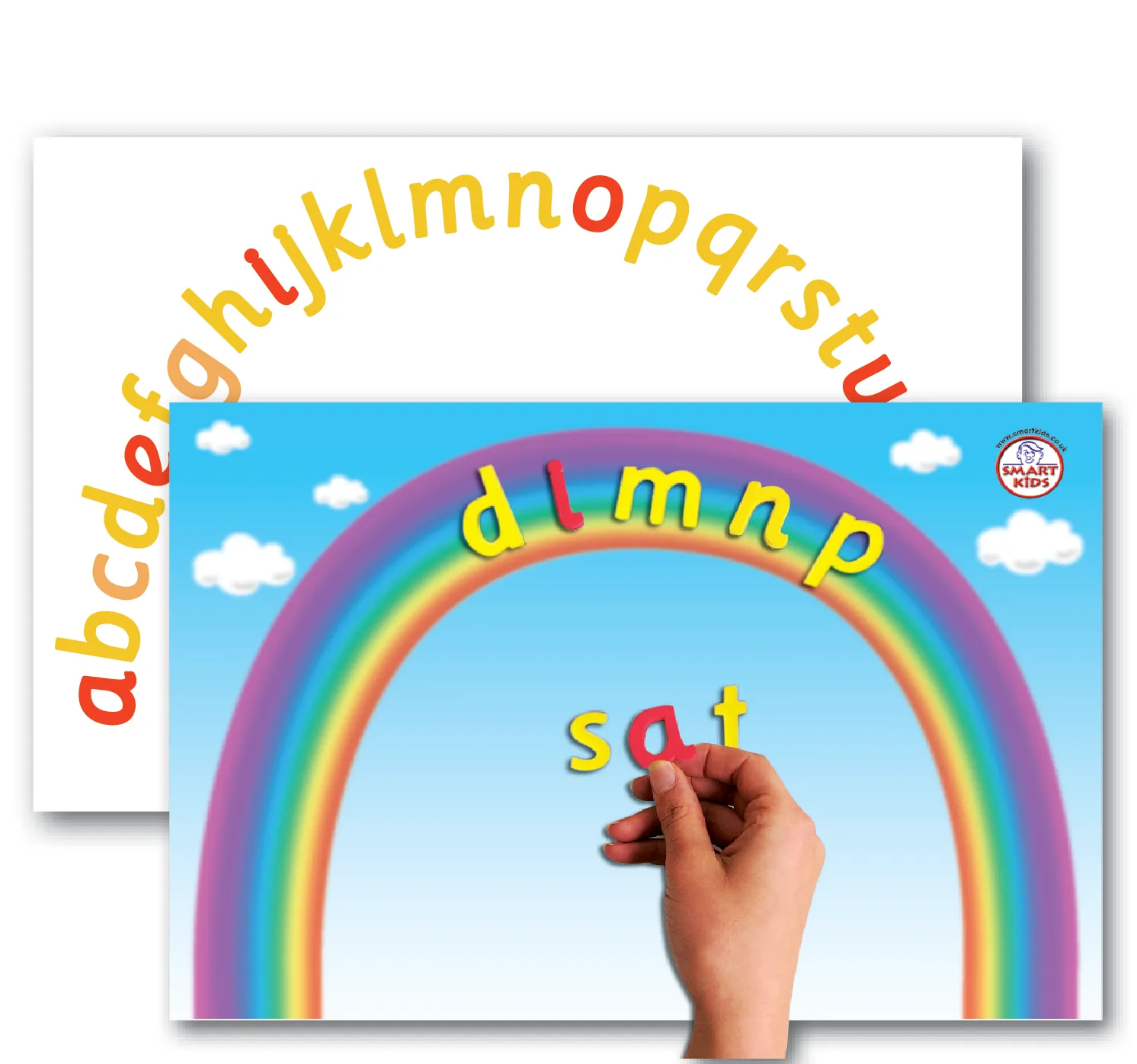 Magnetic Rainbow Alphabet Arc