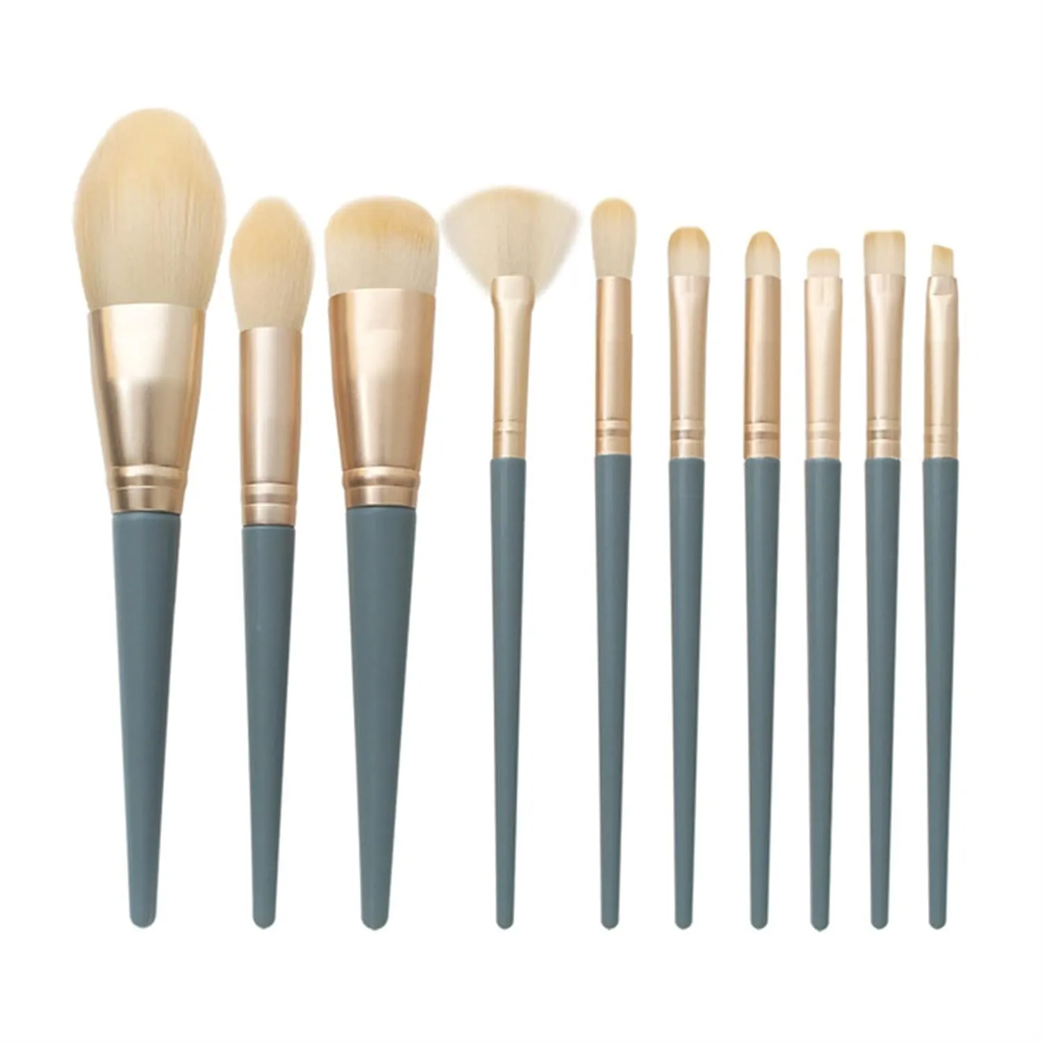 Makeup Brushes Set Professional Soft Rich hair Eyeshadow Eyebrow Brush Beauty Cosmetics Concealer Makeup Brushes(1,Blue)